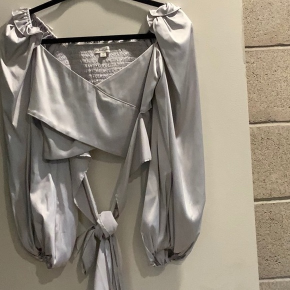 For love & lemons Argent Romantic  blouse sz s - Picture 8 of 13